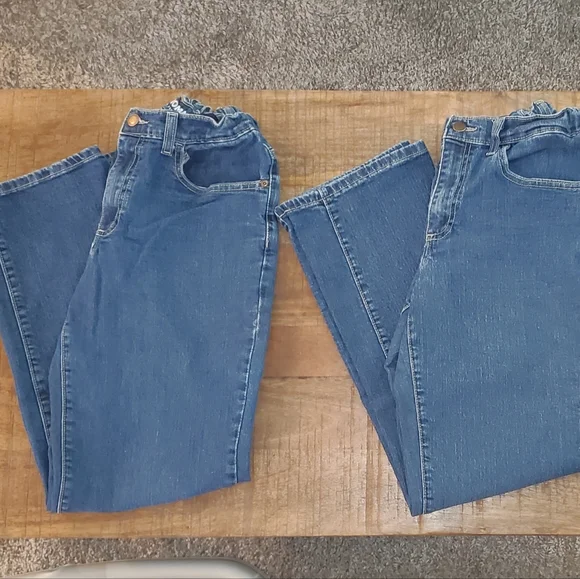 Boy's Sonoma Straight Leg Jeans Bundle ● Size 16 ● Light Wash / Medium / Dark - Picture 8 of 11